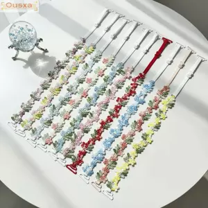 OUSXA 1 Cặp Dây Đeo Áo Ngực Hoa Ren Có Thể Điều Chỉnh Dây Đeo Vai, Sáng Tạo Với Ren Viền Quà Tặng Đàn Hồi Thắt Lưng Đeo Vai Hoa Nữ