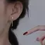 Nhíp Màu Bạc Bất Đối Xứng Ngôi Sao Tòn Ten Bông Tai Nữ Thời Trang Và Thanh Lịch Bốn Mũi Ngôi Sao Bông Tai Dự Tiệc Quà Tặng Cô Gái VN