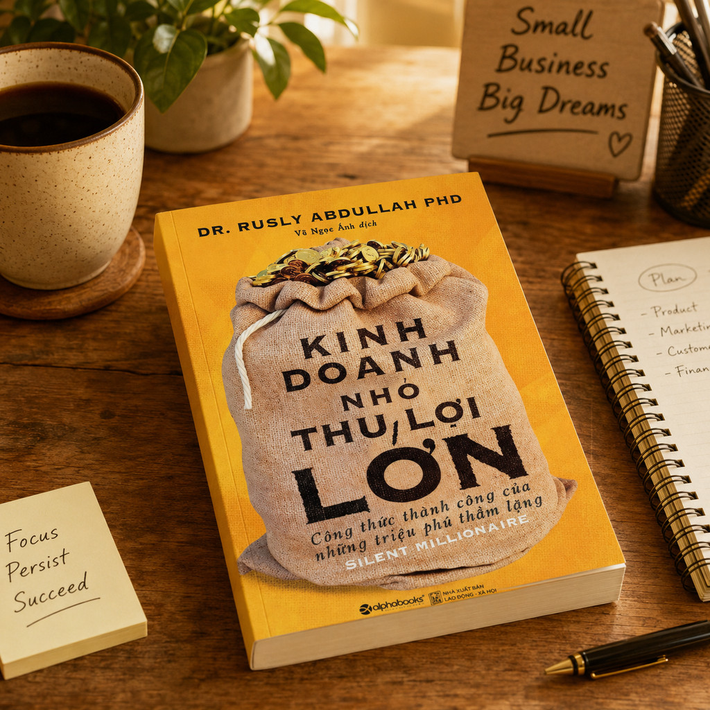 Sách Kinh Doanh Nhỏ Thu Lợi Lớn - Những triệu phú thầm lặng luôn tồn tại giữa chúng ta (Alpha Books)