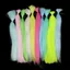 PYCOU Crimped Kinky Minnow Fiber, Sợi Sợi Sợi Tổng Hợp Chiều Dài 30CM Streamer Fly Fibers, Chất Liệu Dụng Cụ Câu Cá Màu Trơn Đa Năng Chất Liệu Bucktail Jig Head Tying Chất Liệu Câu Cá Bass