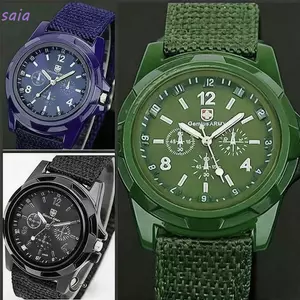 Đồng hồ SAIA Gemius Swift, Dây đeo bện nylon Đồng hồ thể thao ánh sáng ban đêm, Dây đeo nylon thạch anh Thụy Sĩ thời trang Dây đeo thạch anh Đồng hồ hoạt động thể thao