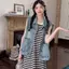 Mùa xuân hè 2026 Phong cách mới Áo khoác Denim bỏ túi thời trang Áo khoác ngoài dáng rộng không tay phù hợp