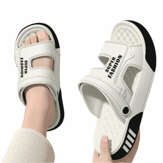 Cầu trượt đế mềm HOBBYIN, Dép nam thoáng khí nhẹ, Giày đi biển EVA chống trượt chất lượng cao mùa hè
