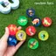 HFTOY 5 Đồ Chơi Bóng Bouncy Có Bên Trong Búp Bê Mini Đường Kính 42mm Trẻ Em Tiệc Sinh Nhật Ủng Hộ Quà Tặng Cho Khách Bóng Bó Cao Su ~
