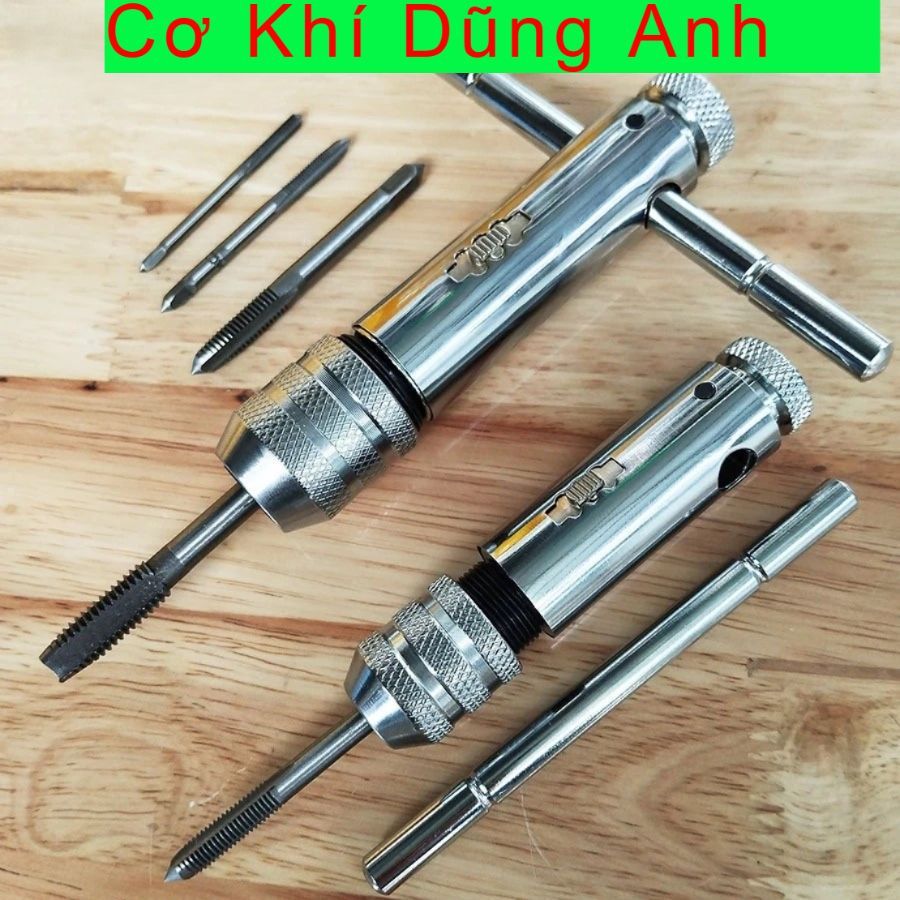 Tay Quay Taro Ren Tự Động CR-V – Lắp Mũi Taro M3–M8/M12