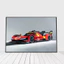 Supercar Le Mans Đỏ 499P Tranh Canvas Treo Tường Thể Thao In Xe Áp Phích Cho Gia Đình Phòng Khách Câu Lạc Bộ