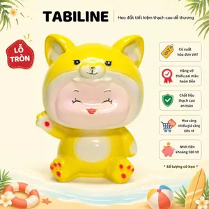 Heo đất ống tiết kiệm tiền lỗ tròn công chúa búp bê xinh xắn đáng yêu LD25 - TABILINE