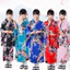✿ Nhật Bản Kimono Trang Phục Truyền Thống Cho Trẻ Em Bé Gái Bé Trai 3-12 Tuổi Quốc Gia Liên Hợp Quốc Sự Kiện Đầm