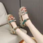 Giày Sandal Nữ Nêm Gót Nữ VN, Phong Cách Cổ Điển, Phong Cách Mới Mùa Hè 2025, Phong Cách Thanh Lịch, Da Mềm, Đế Mềm, Thích Hợp Cho Internet Đỏ, Thời Trang, Phù Hợp Với Đầm, Giày La Mã, BLBoutique11