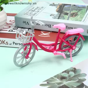 Nhà búp bê MỚI Xe đạp đơn Đồ chơi thể thao ngoài trời Trang trí ảnh cho đồ chơi búp bê 30cm SKY