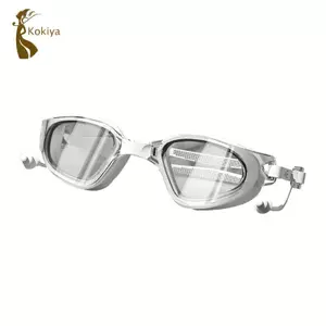 Kính bơi cho trẻ em Tấm đệm mềm chống sương mù Kính mắt chống rò rỉ tích hợp nút tai để sử dụng bể bơi cạnh tranh