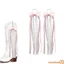2 Chiếc Nơ Boot Ren Thanh Lịch Ngọc Trai Boot Ruy Băng Cho Bò Cô Gái Giày Bốt Phụ Kiện