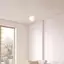 MỚI Ấm Trắng Mẫu Đèn Đường Phố Tỉ Lệ 1: 87 Mô Hình Thu Nhỏ Đèn Tường Bài LED Đèn Trần Chiếu Sáng Nhà Búp Bê Trang Trí SKY