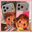 Ốp Cho iPhone 17PM 16 Pro Max 15 IMD Craft Dễ Thương 3D Yeah Họa Tiết Hoạt Hình Búp Bê Sáng Khung Camera Chống Sốc TPU Mềm Chống Trầy Xước Chống Bụi Bẩn Vỏ Điện Thoại