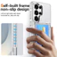 Sang Trọng Pha Lê-Trong Ví Thẻ Bỏ Túi Lật Đứng Đứng Dành Cho Samsung Galaxy S26 Ultra Plus S25 S24 S23 Ultra Plus S25 Edge Túi Khí Chống Rơi Bảo Vệ Mặt Sau