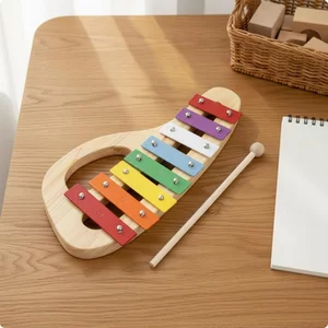 Giáo Dục Sớm 8-Note Xylophone Trẻ Em Làm Trung Tâm Bằng Gỗ Nhiều Màu Sắc Xylophone An Toàn Cho Trẻ Em Cho Mầm Non