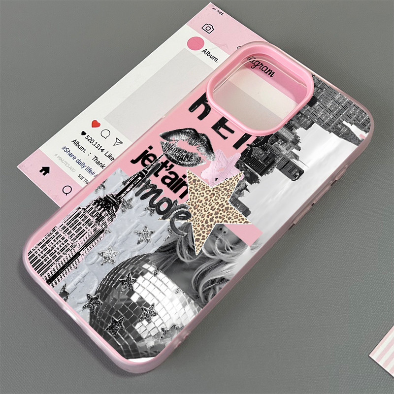 Ốp lưng điện thoại họa tiết nơ đỏ cho iPhone 17/16 Pro (Max/15/14/13/12/11)