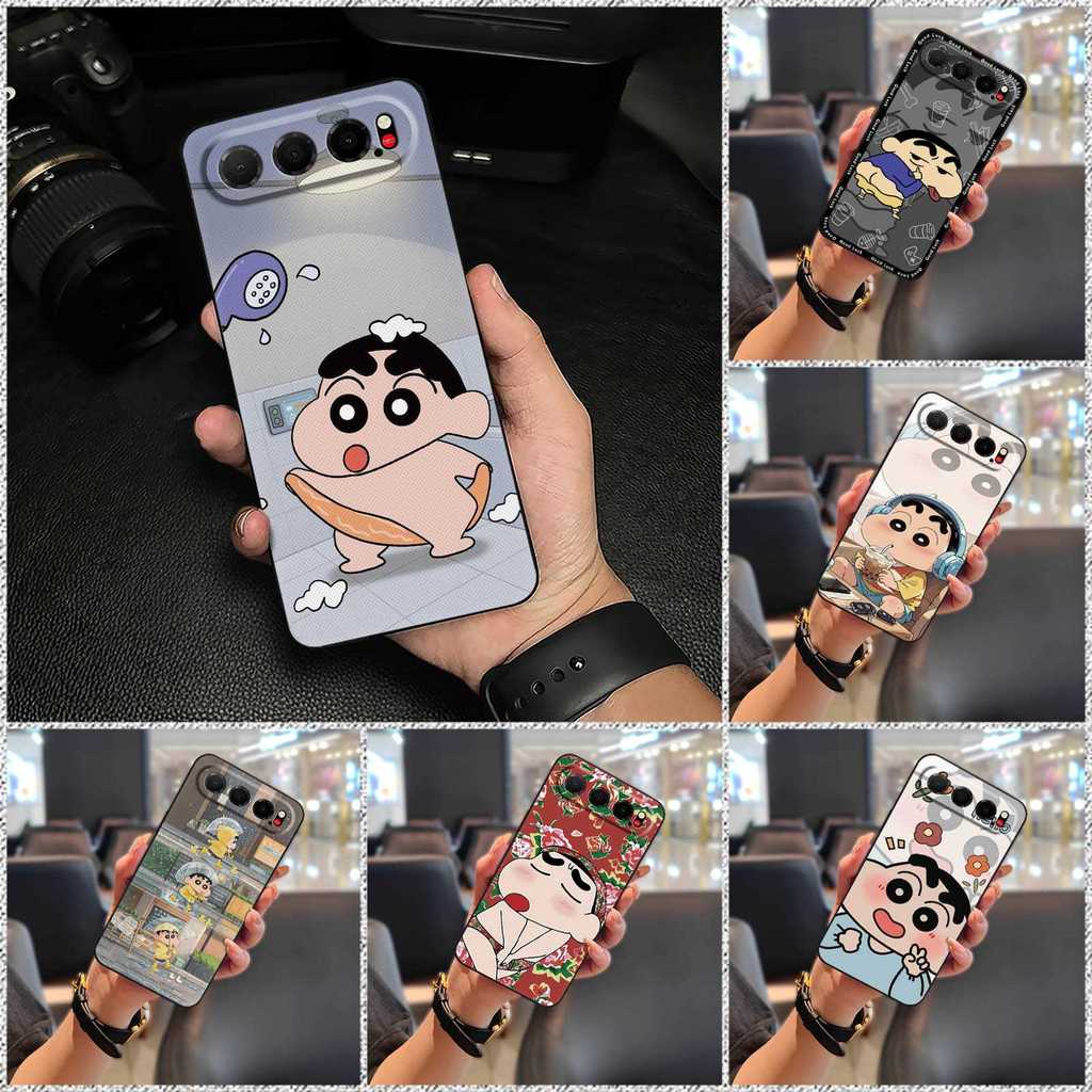 Ốp lưng silicon TPU bền cho ZTE Nubia Air, thiết kế hoạt hình Graffiti, bảo vệ chống va đập, chống bụi bẩn