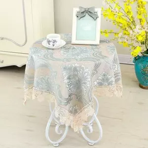 XYLBY14 Mục Vụ Châu Âu Tròn Khăn Trải Bàn Vuông Tròn Khăn Trải Bàn Ghế Vải Đơn Giản Hiện Đại Hộ Gia Đình Phòng Khách Cà Phê Bàn Vải