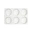 Cc 6Cells Khuôn Socola Silicon DIY Fondant Khuôn Hình Hoa Chất Liệu Silicon Khuôn Nướng Bánh DIY Trang Trí Bánh T