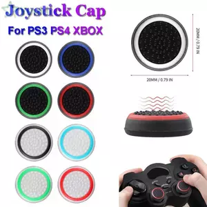 YUUKII 4 Chiếc Cần Điều Khiển Nắp Trò Chơi Analog 360 Silicone Bộ Điều Khiển Phụ Kiện Cho PS3 PS4 XBOX Một