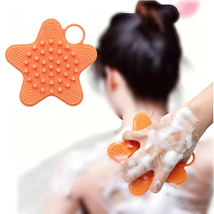 1 Bồn Tắm Cho Lột SPA Tẩy Tế Bào Chết Tắm Bàn Chải Vệ Sinh Cơ Thể Tẩy Tế Bào Chết Găng Tay Chà Da Chết Silicone Tắm Bọt Cơ Thể Massage