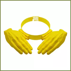 Mũ Chống Nắng Ngộ nghĩnh Chống Tia UV Hình Lòng Bàn Tay Mũ Chống Nắng Cho Nữ Đi Biển Thể Thao Hoạt Động Ngoài Trời Đi Bộ Đường Dài kouvn