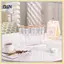 B & N Sấy Ra với 6 Hộp đựng cốc chống trượt cho cốc đựng kính nước Mặt bàn lưu trữ nhà bếp.