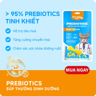 Súp Thưởng Cho Mèo MRVET Bổ Sung Omega 3, Prebiotics, Taurine Hỗ Trợ Tiêu Hóa Và Sức Khỏe Tim Mạch