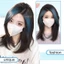 Tóc Trước Ombre Màu Cho Nữ Châu Á Thái Cao Volumizing Kẹp Bằng Nổ Với Cái Nhìn Tự Nhiên Sợi Chịu Nhiệt