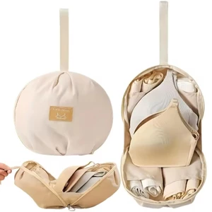 Nhiều Lưới Hình Cầu Đồ Lót Tổ Chức Túi Di Động Cầm Tay Đồ Lót Bảo Quản Không Gian Lớn Cho Áo Ngực Tất Quần Lót Thích Hợp