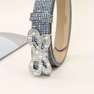 Snap-on Kim Cương Giả Phong Cách Mỹ Thắt Lưng Thời Trang Quần Jean Sequin Thắt Lưng Phù Hợp Với Phong Cách Trang Trí 6.7