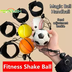 Bóng cầm tay trả lại Bóng tập thể dục cổ tay bằng cao su xốp Bóng hồi phục thể thao ngoài trời Bóng nảy [MỚI]