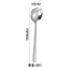 Thìa Thép Không Gỉ Phong Cách Hàn Quốc Búa Họa Tiết Thìa Tay Cầm Dài Thìa Tráng Miệng Influencer Đầu Tròn Ăn Thìa Hộ Gia Đình Thìa Thìa Thìa Súp Sò
