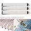 TUYỆT VỜI 20 Thước Đo, Kẹp viền 3 Inch bằng thép không gỉ, Bền mở rộng Quilting Cung cấp Quilting