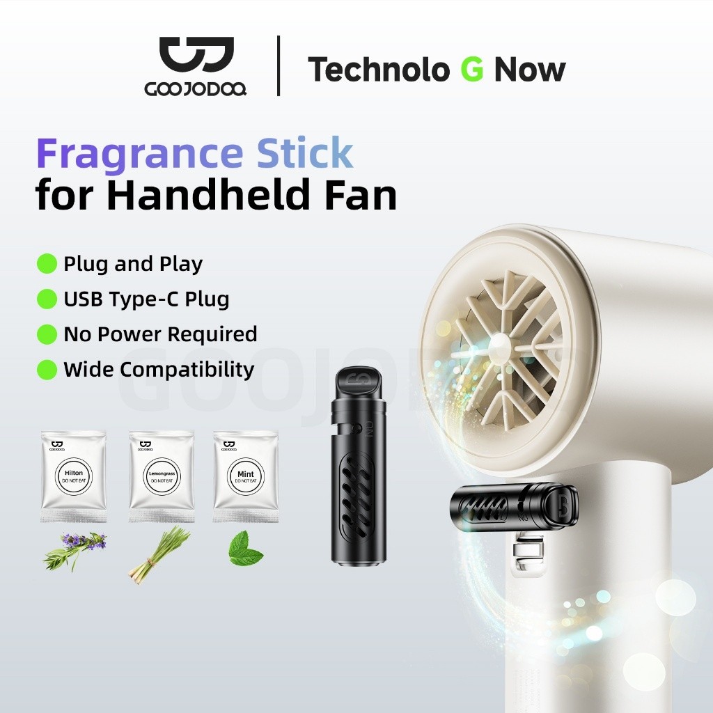 GOOJODOQ Thiết kế giao diện Type-C bằng hương liệu Thích hợp cho dòng quạt tốc độ cao như GFS001 GFS003 GFS006, v.v.