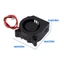 Phụ kiện máy in 3D Yoo Quạt thổi 4020 Quạt làm mát thông gió bằng nhựa 24V 7000RPM Tốc độ và làm mát yên tĩnh