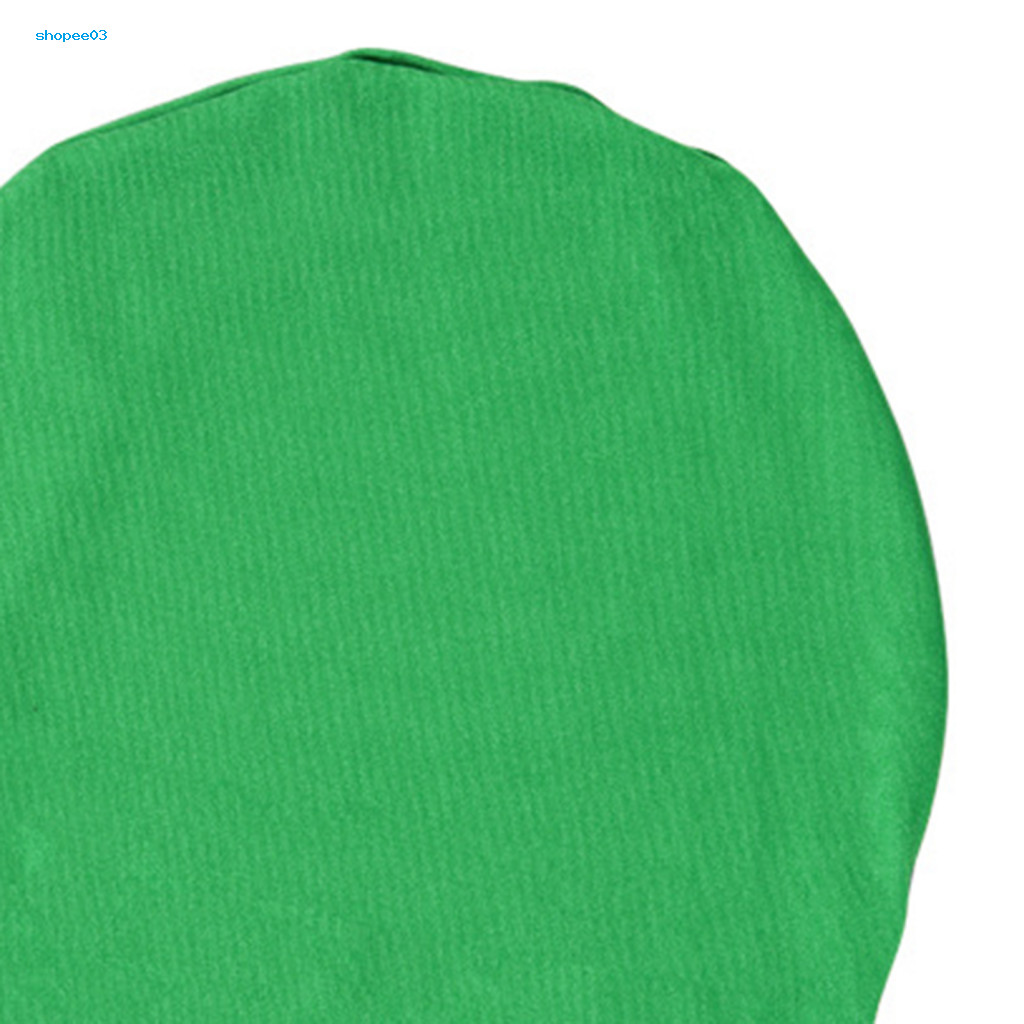 [Ky] Màu trơn Chroma Key Green Suit Kết cấu mịn màng