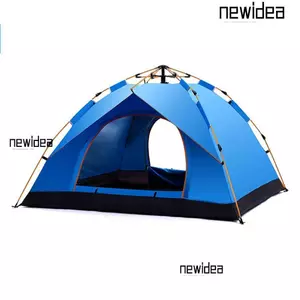 Lều tự động NEWIDEA Thiết lập tức ngoài trời màu xanh / xanh có thể bảo vệ được