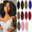 < YEI > 16 Inch Afro Kinky Twist Hair Tổng hợp Pre Tách rời Móc mở rộng đầy đủ và lông tơ Tìm kiếm phong cách hàng ngày và tiệc tùng Mới