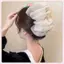 JRP Retro Mới Lớn Bướm Mây Lưới Kẹp Tóc Thời Trang Đuôi Ngựa Cá Mập Lấy Kẹp Bé Gái Quà Tặng Phụ Kiện Tóc JRP