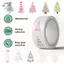 HFTOY 500 Cái / Cuộn Cây Giáng Sinh Đẹp Trang Trí Stiers Quà Tặng Giáng Sinh Gói Nhãn Stier Phần Thưởng Stiers Sổ Lưu Niệm Trạm ~