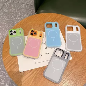 Tai mèo Jelly hai trong một từ tính iPhone17 Apple 16 Thích hợp cho 14 Vỏ điện thoại 15promax