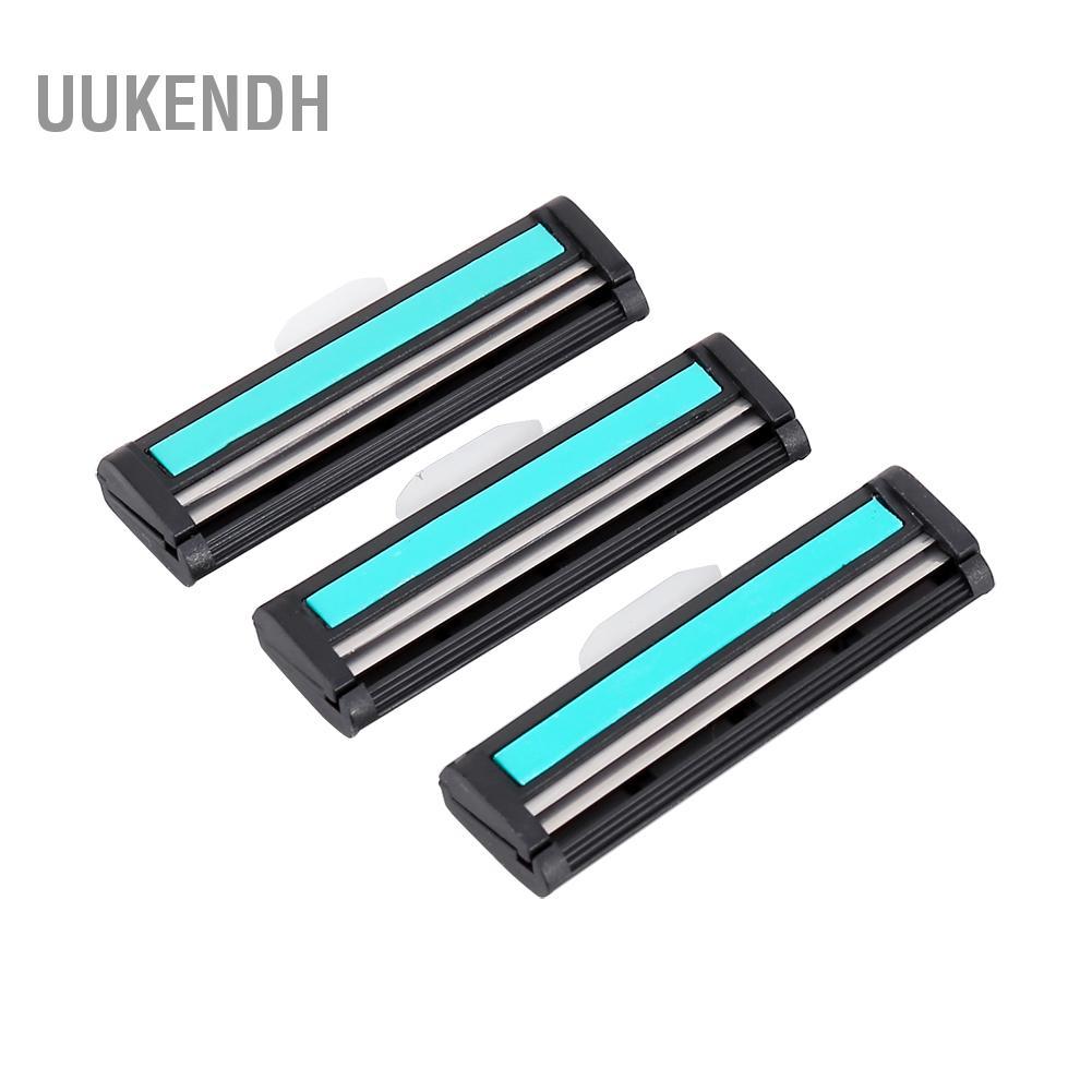 Uukendh Uukendh 3 Lưỡi Dao Cạo Nam S Mặt 2 Lớp Cạo Râu Máy Cạo Râu Nạp Lại Nam Làm Sạch Da Mặt Dụng Cụ Phụ Kiện
