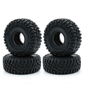 4 117mm RC Xe 1.9 Inch Cao Su Lốp Đá Bánh Xích Lốp Xe Cho Xe RC TRX4 TRX6 AXIAL SCX10 RC4WD D90 TK300 CC01 YIKONG 4102 4103 4082 Baabaja1000