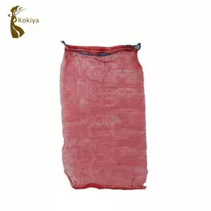 Túi sản xuất lưới Túi lưới rau quả chắc chắn thoáng khí Túi lưới dây rút nhẹ cho tạp hóa