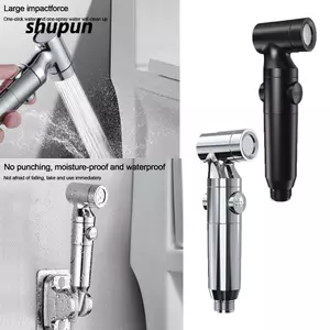 Máy phun SHUPUN Bidet, Vòi hoa sen ABS Chrome Shattaff, Phòng tắm phun vệ sinh