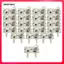20 Cặp Pin AA Lò Xo Chuyển Đổi Tích Cực Âm Pin Lò Xo