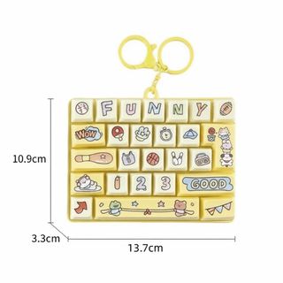 Đồ chơi bàn phím điện tử EDIWANY, Thiết kế treo âm thanh chính Đồ chơi giảm căng thẳng, Đồ chơi quà tặng mới lạ Thiết kế cá gỗ Đồ trang trí treo trẻ em cho trẻ em