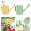 Bình tưới nước PWSEND, có đầu phun có thể tháo rời Ấm đun nước tưới cây bằng nhựa, Máy phun tưới nước miệng dài đa năng 2L Dụng cụ làm vườn